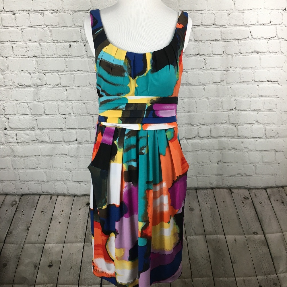 Watercolor Bisou Bisou Dress
